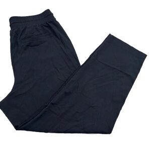 New Gap Fit Runaround Pant Large Blue Gapfit Drawstring Stretch